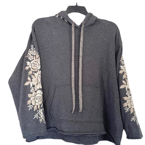 Johnny Was Olenna Embroidered Pullover Hoodie - Picture 9 of 10